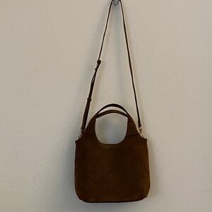 NWT Zara Suede Bag